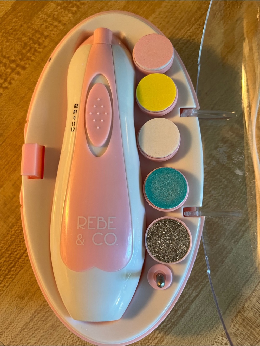 REBE & CO. Pink Nail Electric Nail Trimmer (Baby)